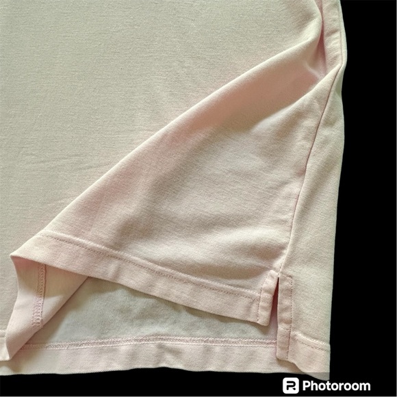 Izod Classic Pink Polo Shirt-Men’s Unisex design- Large Light Pink Short Sleeve - Picture 4 of 5